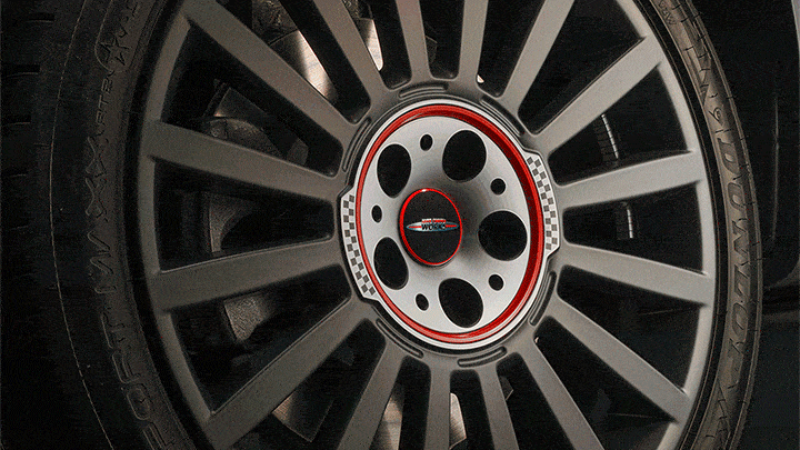 'mini accessories – MINI JCW floating hub cap – john cooper works