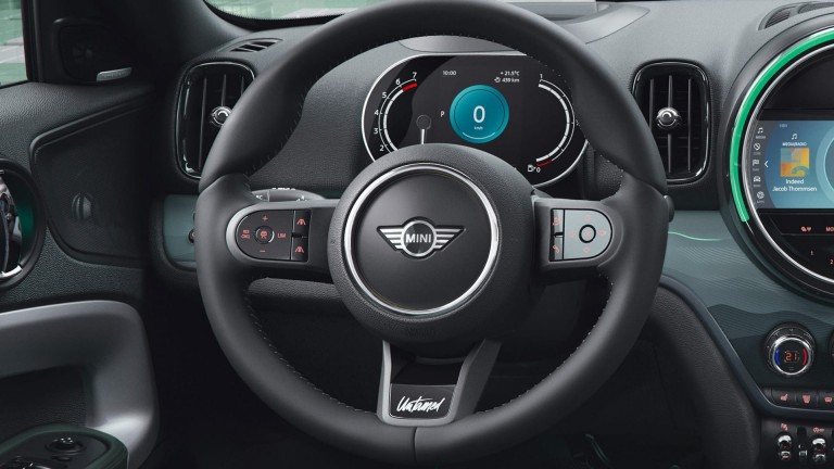 MINI Countryman Untamed Edition – MINI Countryman Untamed Edition Plug-In Hybrid – nappa leather steering wheel