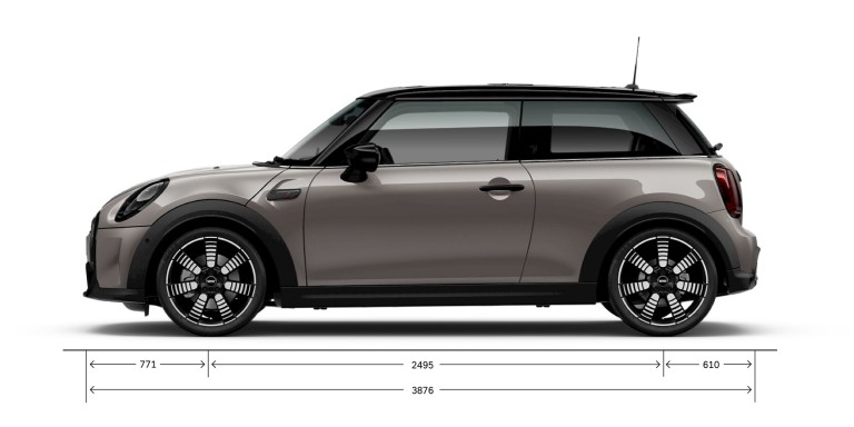 Sonnenschutz für Mini Hatch 3 Türer ab BJ. 2015 hintere