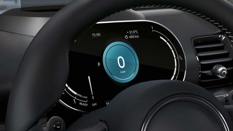 MINI Clubman – multifunctional instrument display – digital tacho